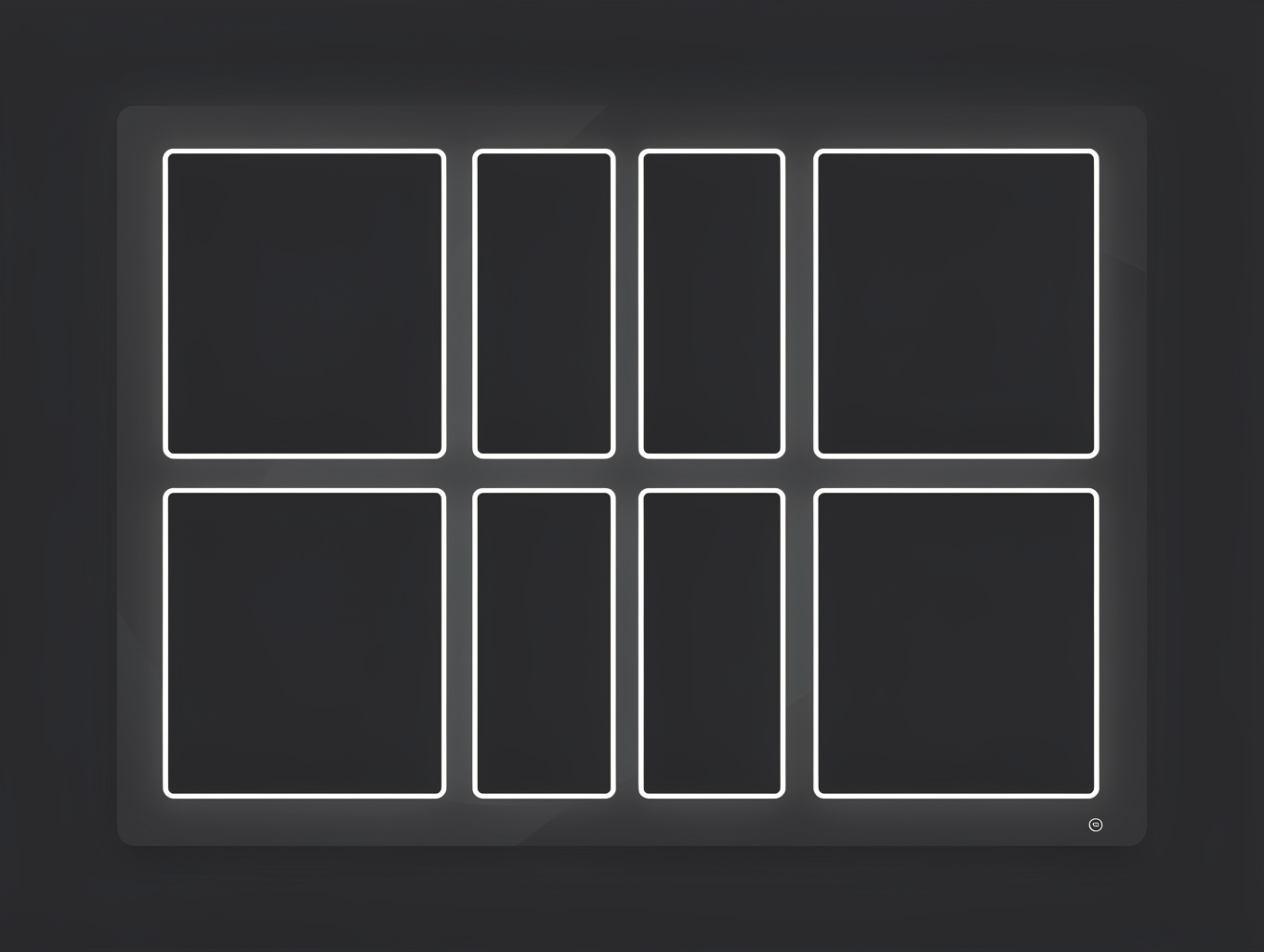 Adaptive image gallery grid layout